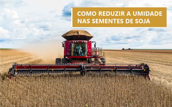 Como reduzir a umidade residual no tratamento de sementes de soja
