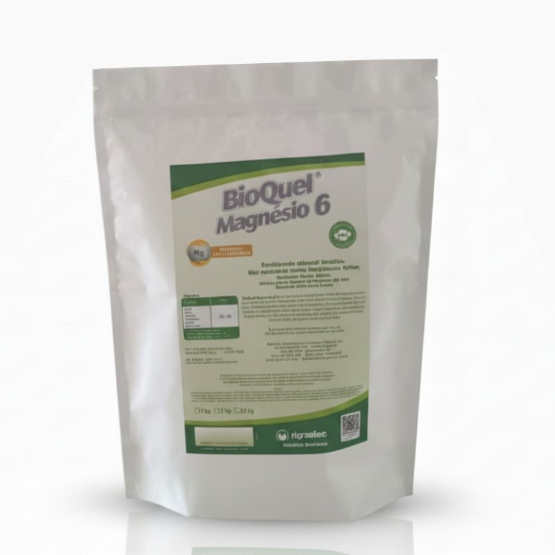 BioQuel Magnésio 6 HGA - Fertilizante com 6% de Magnésio complexado com HGA de rápida absorção