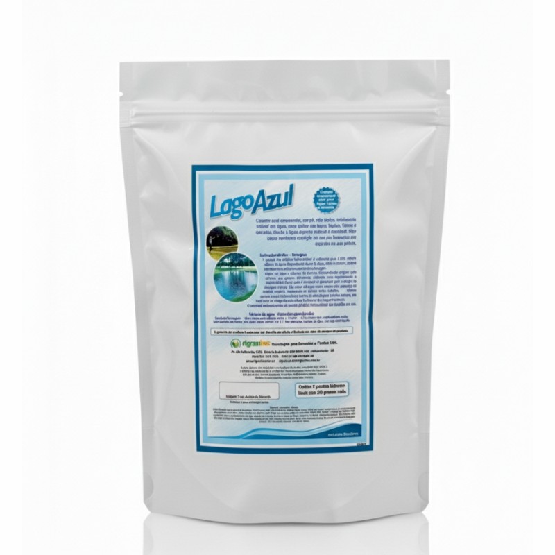 Lago Azul Pó - Corante para lagos, fontes e cascatas ornamentais, atóxico e biodegradável